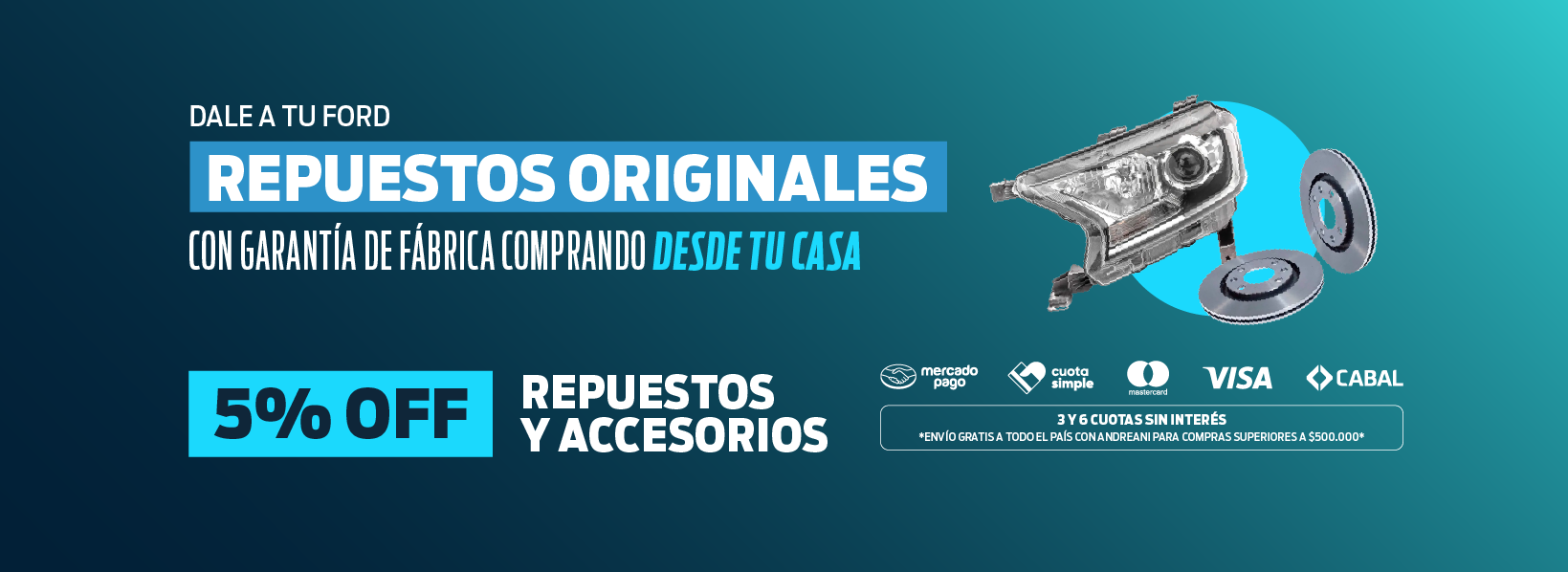 Banner repuestos
